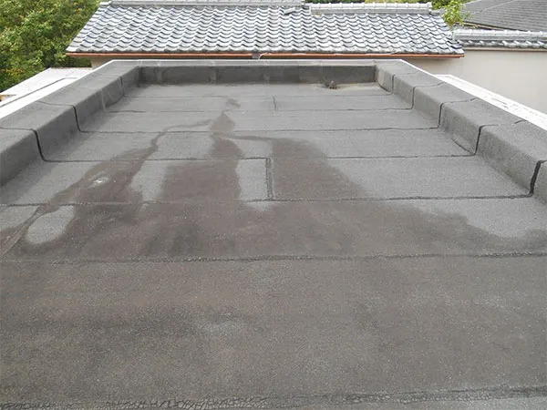 大阪市淀川区 T様邸の陸屋根防水工事（施工前）