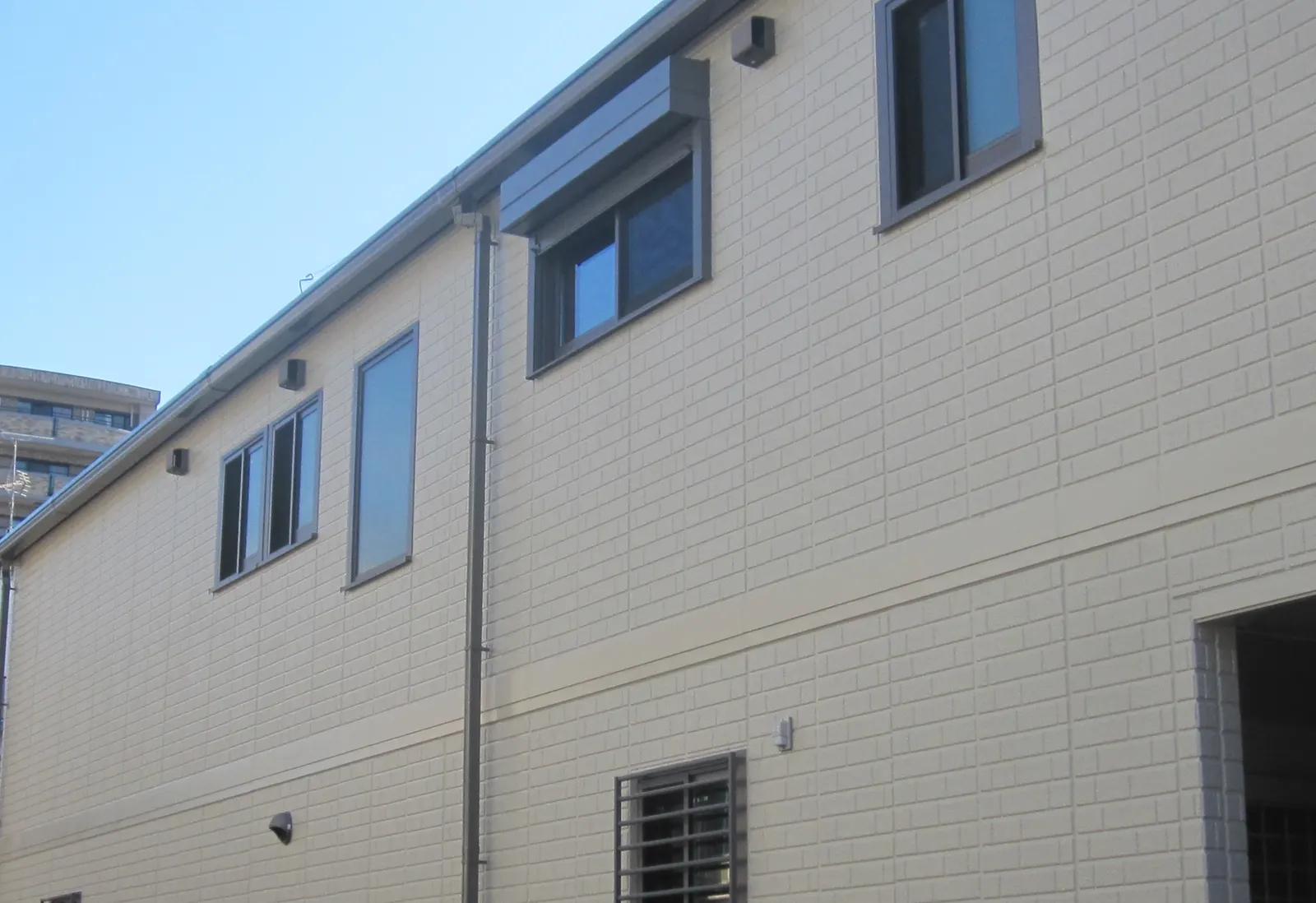 京都府京都市 Sアパートの外壁塗装工事(施工後)