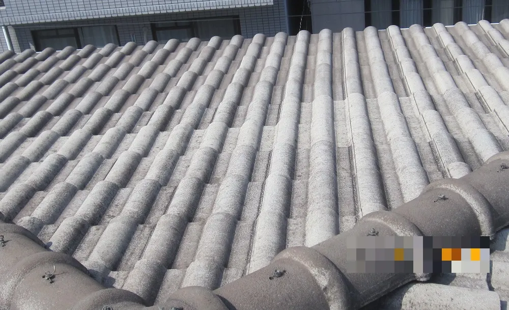 大阪市西区 T様邸の屋根塗装工事・施工前の写真2