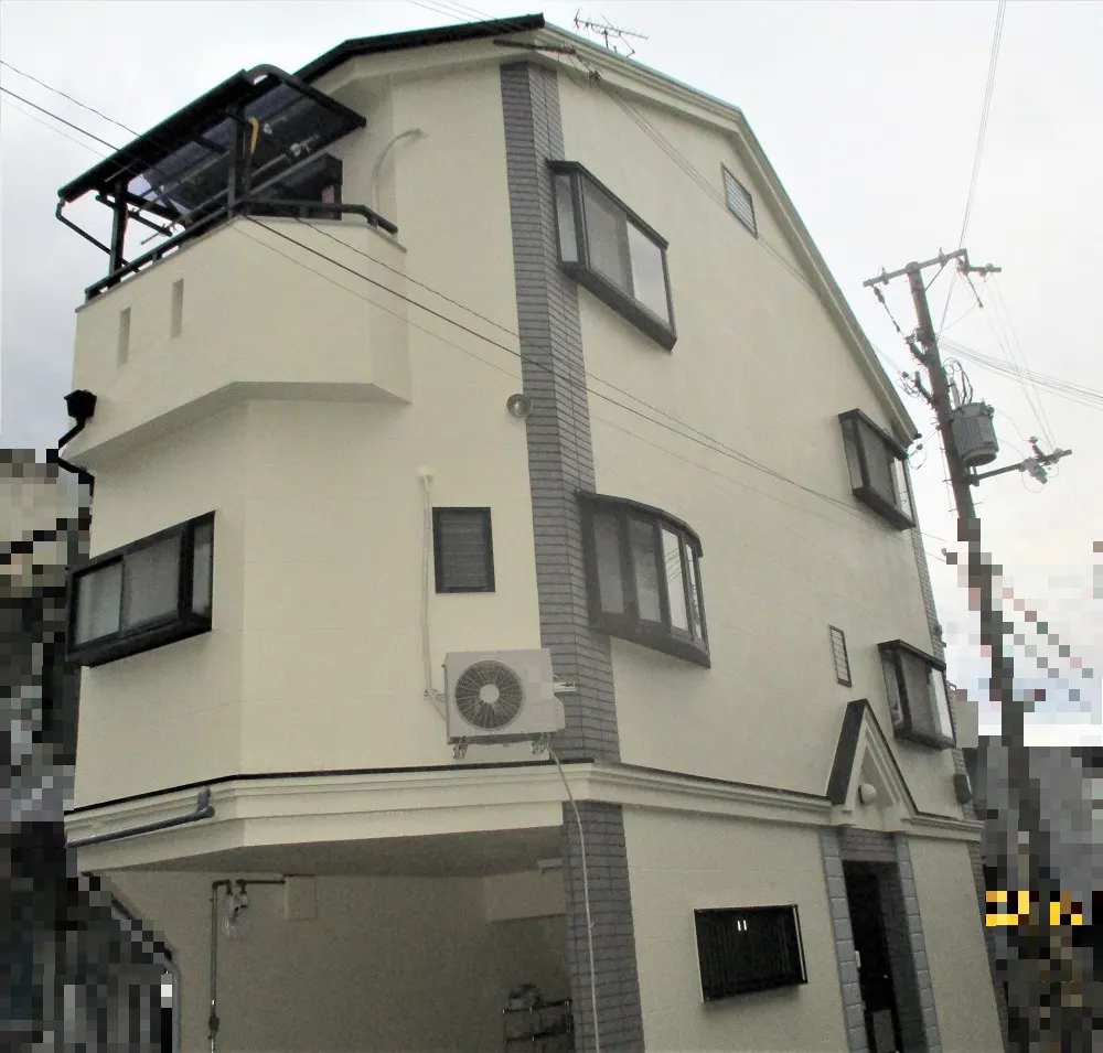 寝屋川市 K様邸の外壁塗装工事・施工後の写真2