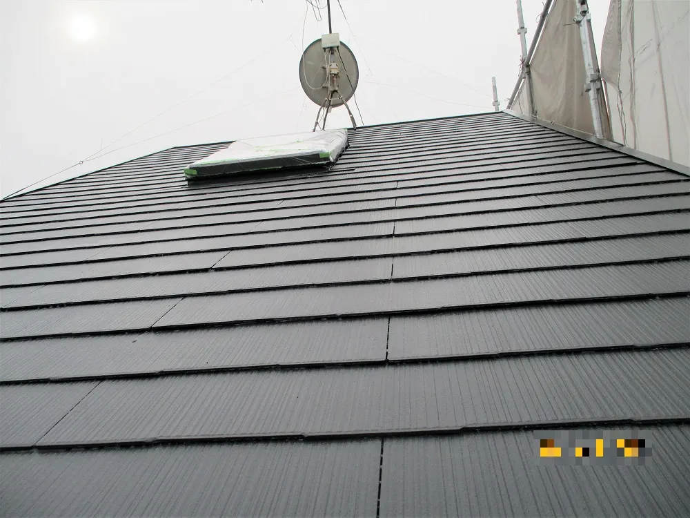寝屋川市 K様邸の屋根塗装工事・施工後の写真3