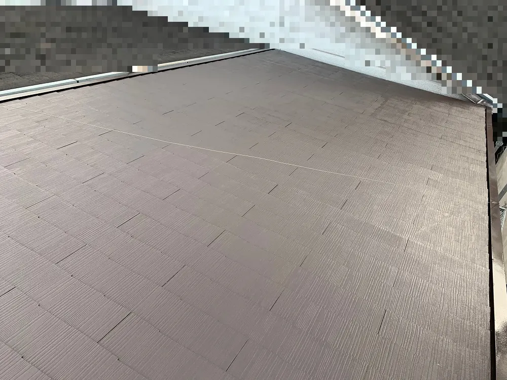 大阪市東成区 H様邸の屋根塗装工事・施工後の写真2