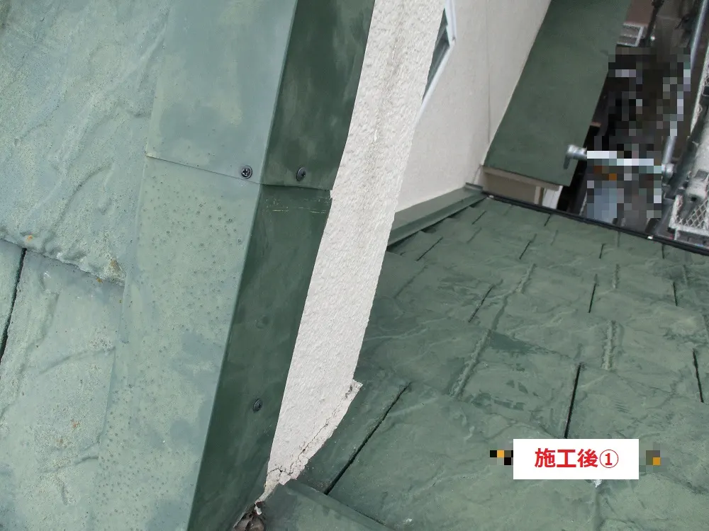 池田市 Ｋ様邸の屋根補修工事・施工後の写真