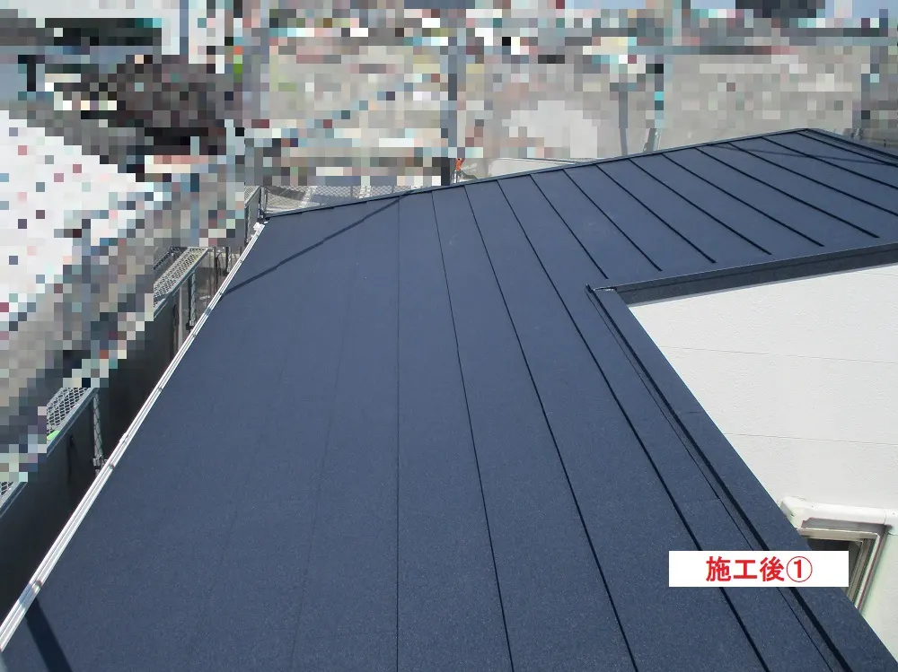 屋根重ね張り工事－大阪府吹田市 Ｎ様邸②：施工事例126（施工後）