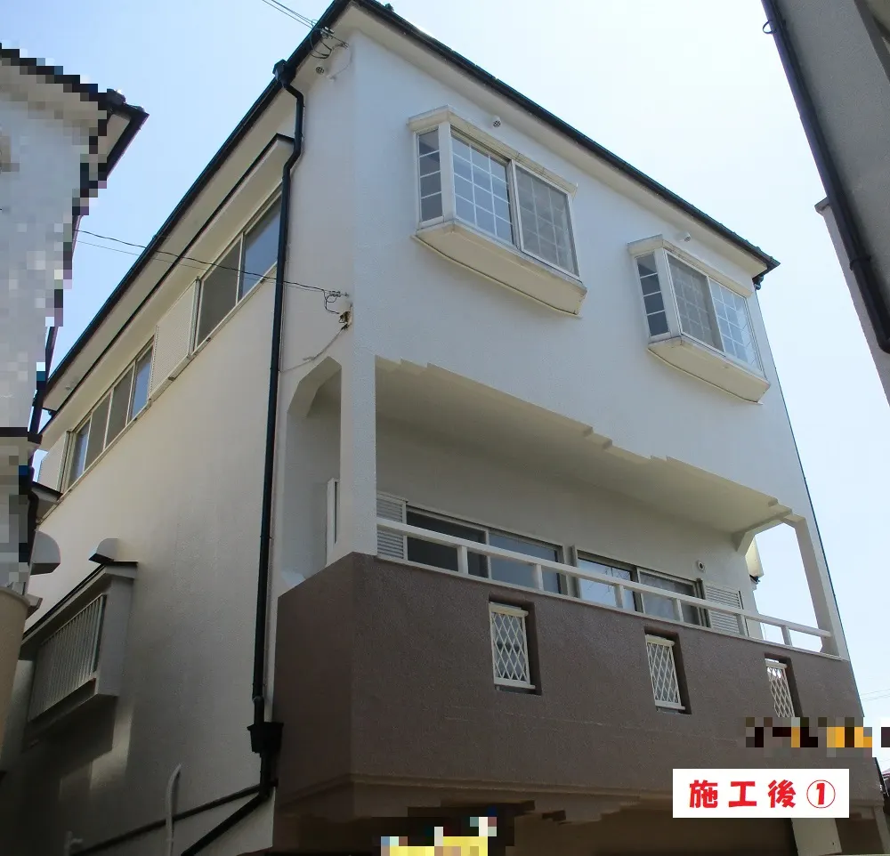 外壁塗装工事－大阪府高槻市 Ｓ様邸①：施工事例127（施工後）