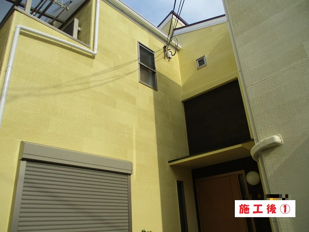 大阪市淀川区 K様邸の外壁塗装工事・施工後の写真