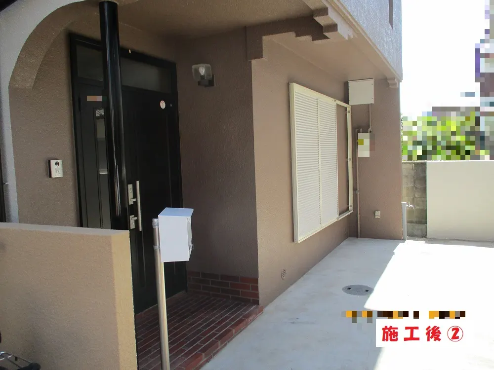 高槻市 Ｓ様邸の外壁塗装工事・施工後の写真2