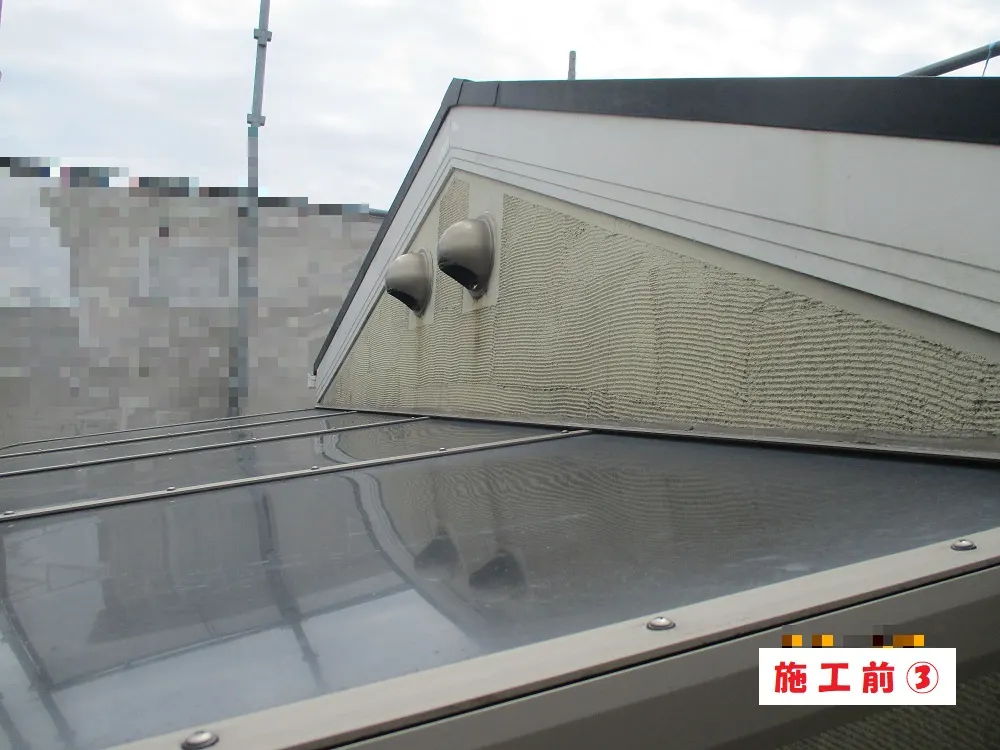 大阪市淀川区 Ｋ様邸の外壁塗装工事・施工前の写真3