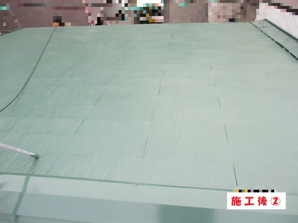 大阪市淀川区 Ｍ様邸の屋根塗装工事・施工後の写真2