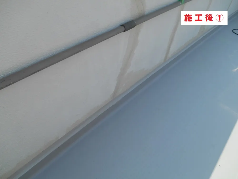 屋上防水工事－大阪市港区 Ｋ様邸：施工事例138（施工後）