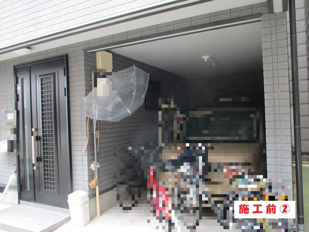 大阪市城東区 Ｎ様邸の外壁塗装工事・施工前の写真2