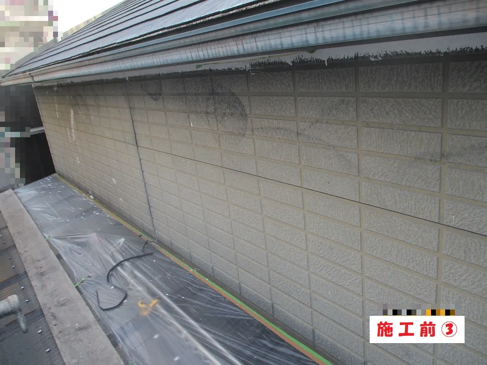 大阪市城東区 Ｎ様邸の外壁塗装工事・施工前の写真3