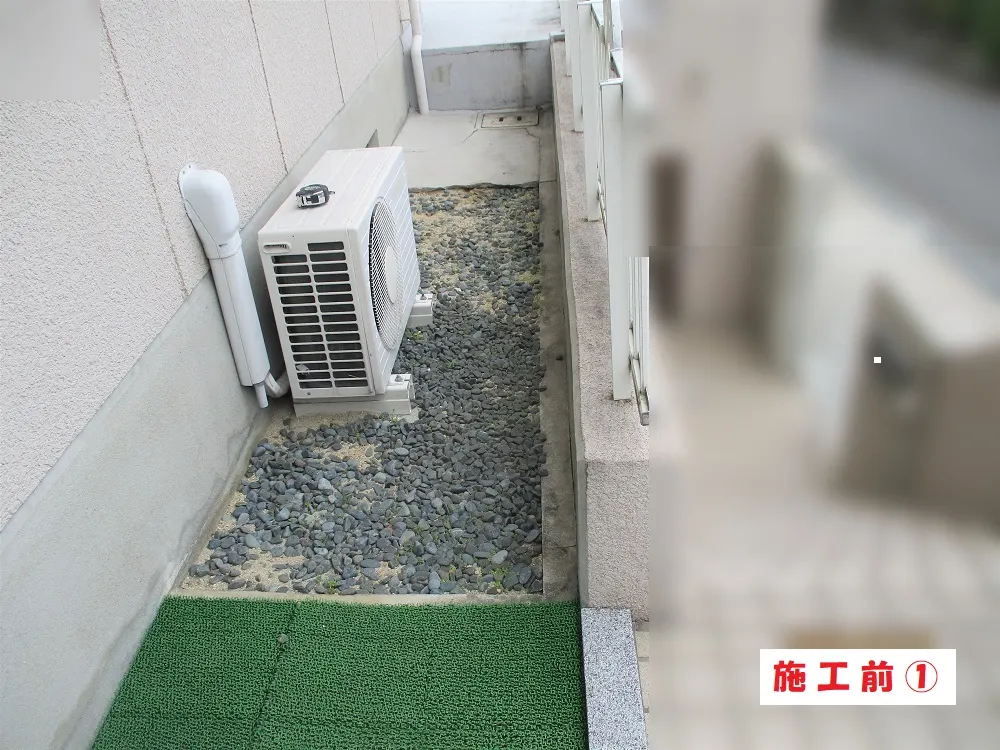 モルタル打ち工事－大阪府枚方市 Ｓ様邸⑥：施工事例147（施工前）
