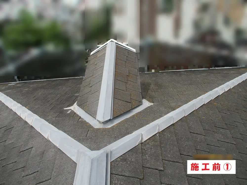枚方市 S様邸の屋根塗装工事(施工前)