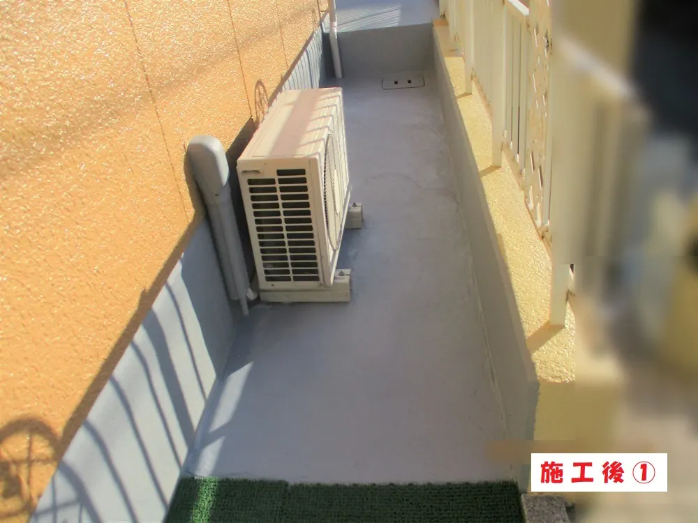 枚方市 Ｓ様邸のモルタル打ち工事・施工後の写真