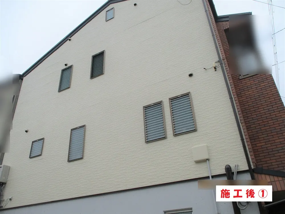 外壁塗装工事－兵庫県尼崎市 Ｍ様邸：施工事例151（施工後）