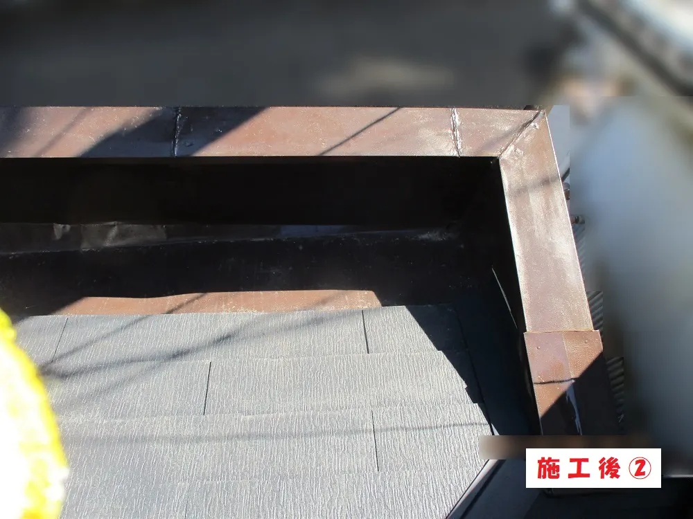 大阪市旭区 K様邸の下屋根葺き替え工事・施工後の写真2