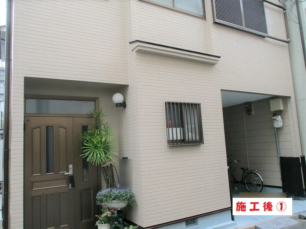 大阪市淀川区 Ｉ様邸の外壁塗装工事・施工後の写真