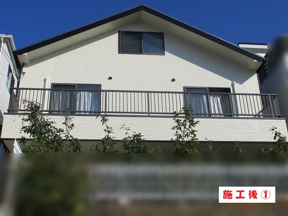 豊中市 I様邸の外壁塗装工事・施工後の写真