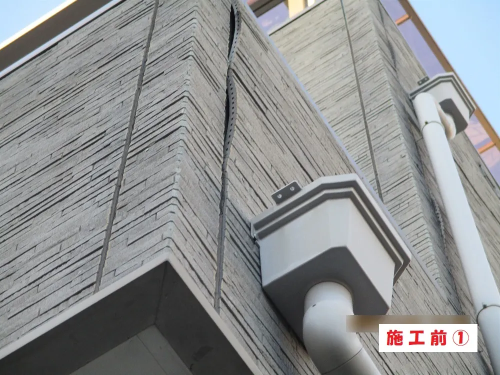 外壁サイディング張り替え工事-大阪府豊中市 T様邸①:施工事例175(施工前)