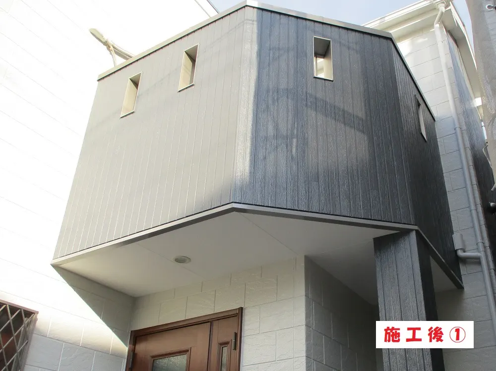 豊中市 S様邸の外壁塗装工事・施工後の写真