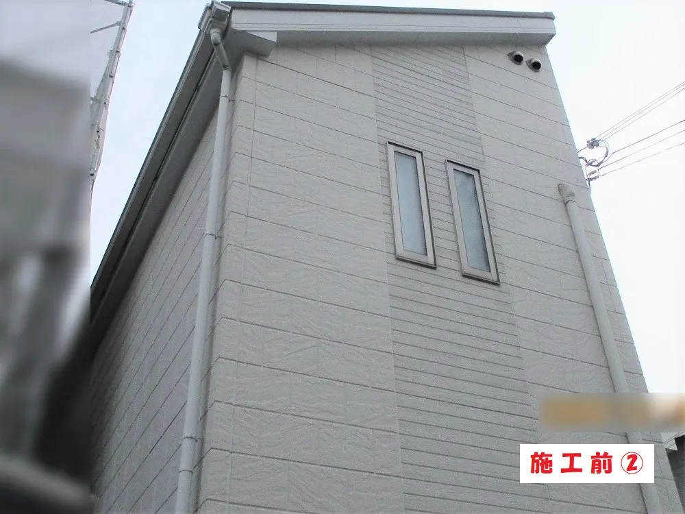 豊中市 Ｓ様邸の外壁塗装工事・施工前の写真2