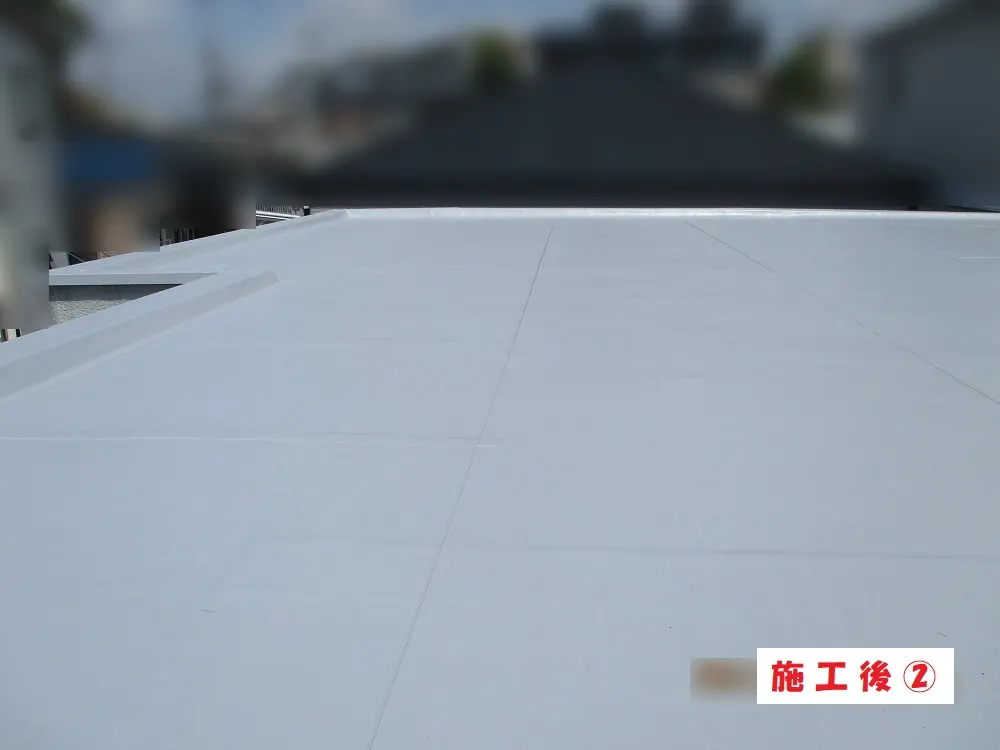 豊中市 Ｎ様邸の屋上シート防水工事・施工後の写真2