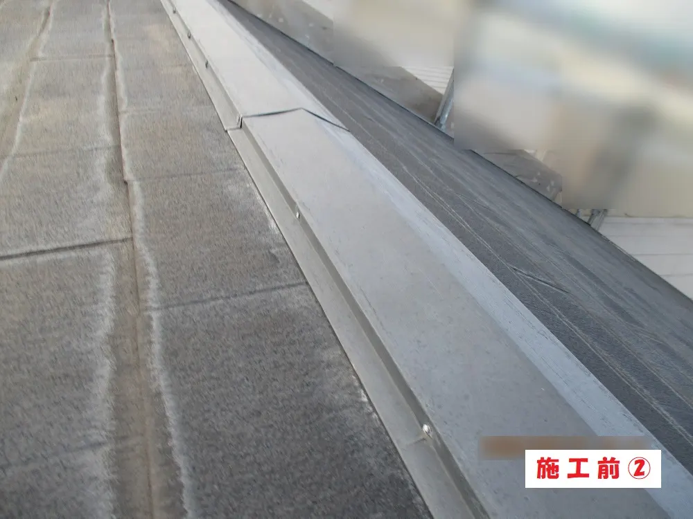 大阪市淀川区 Ｔ様邸の屋根塗装工事・施工前の写真2