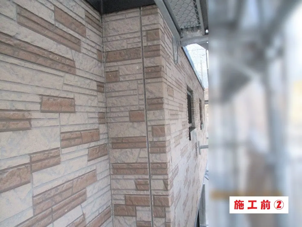 大阪市淀川区 Ｔ様邸の外壁塗装工事・施工前の写真2