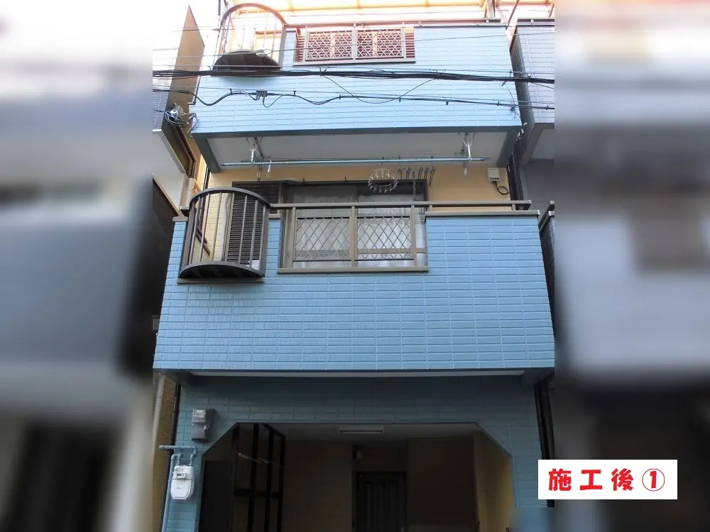 外壁塗装工事－大阪市西淀川区 Ｏ様邸①：施工事例192（施工後）