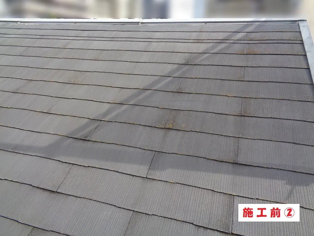 大阪市福島区 Ｕ様邸の屋根塗装工事・施工前の写真2