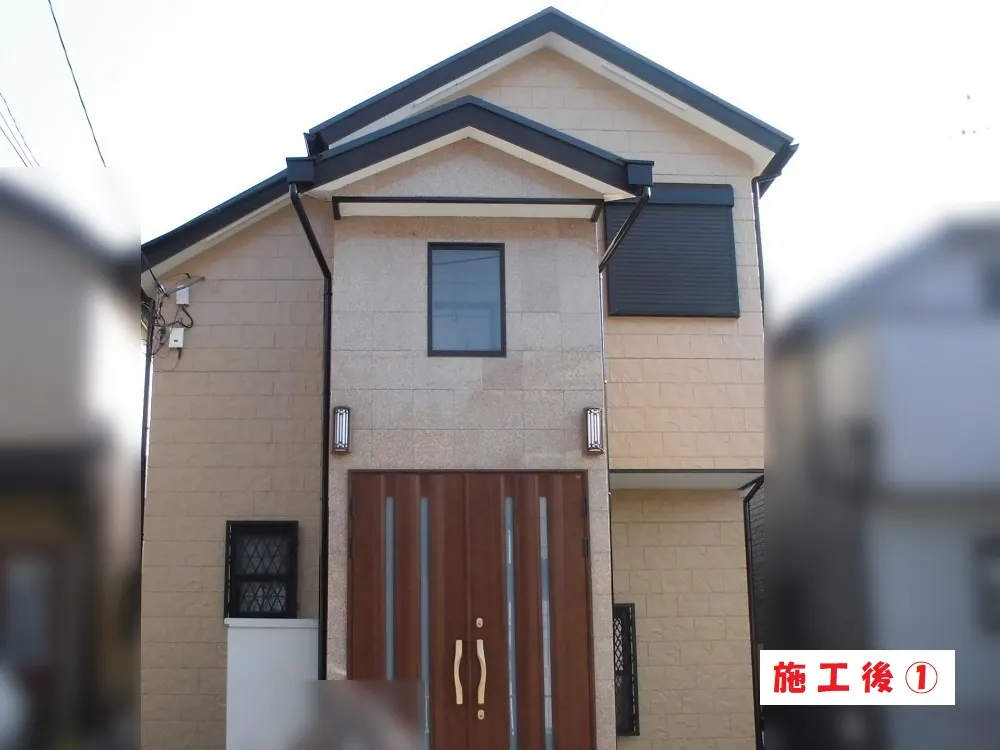 堺市 Ｓ様邸の外壁塗装工事・施工後の写真