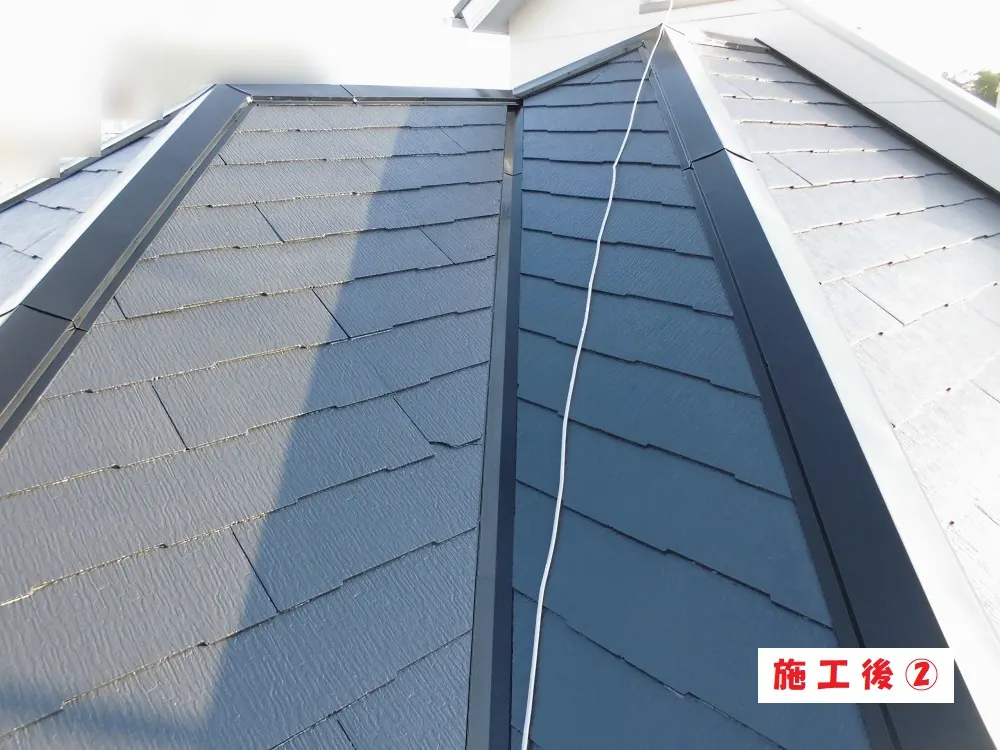 堺市 Ｅ様邸の屋根塗装工事・施工後の写真2