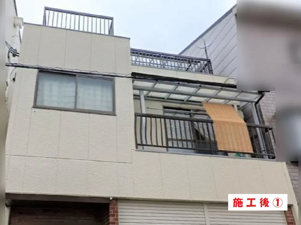 外壁塗装工事－大阪市都島区 Ｔ様邸①：施工事例206（施工後）
