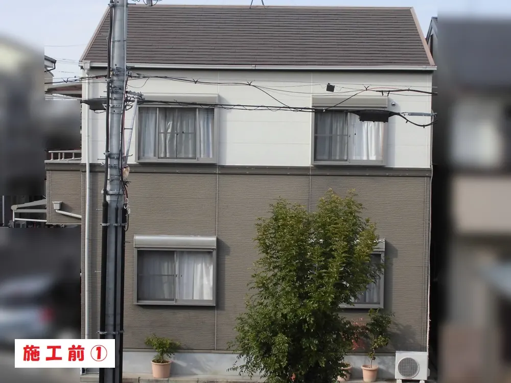 東大阪市 H様邸の屋根塗装工事(施工前)