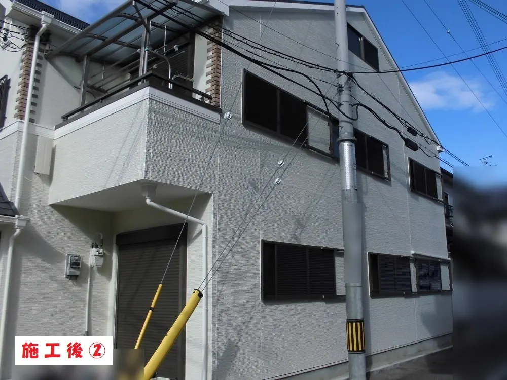 東大阪市 Ｎ様邸の外壁塗装工事・施工後の写真2