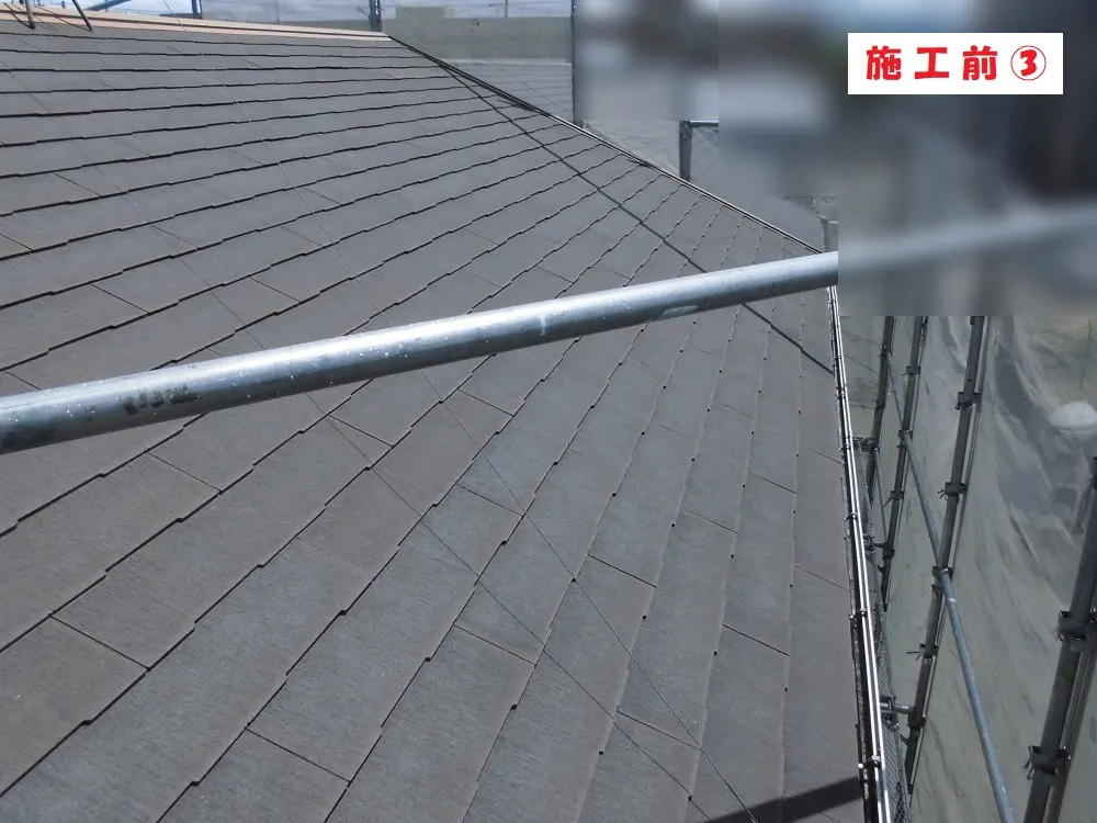 東大阪市 Ｈ様邸の屋根塗装工事・施工前の写真3