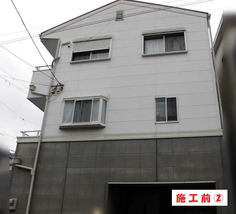 東大阪市 Ｎ様邸の外壁塗装工事・施工前の写真2