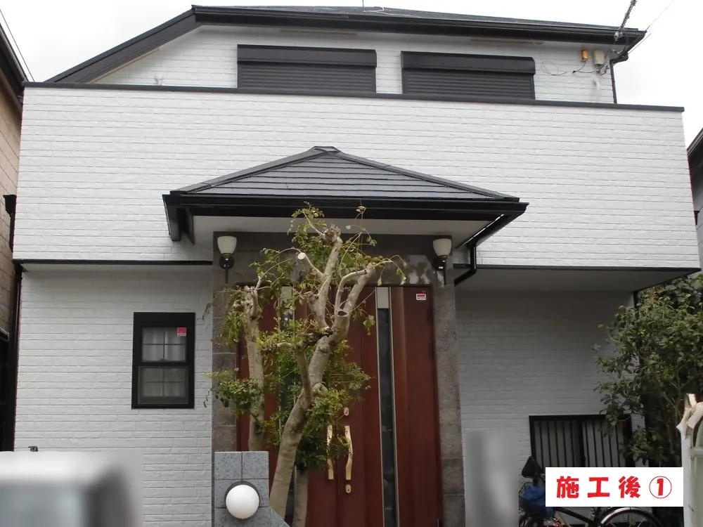 堺市 Ｏ様邸の外壁塗装工事・施工後の写真