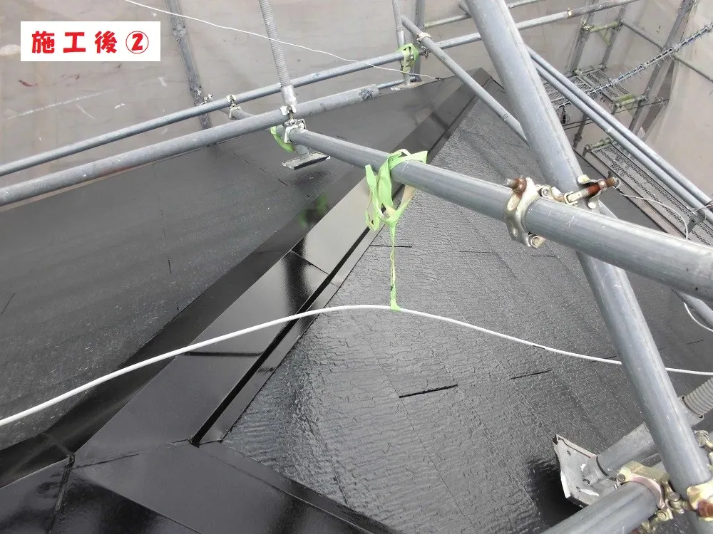 堺市 Ｏ様邸の屋根塗装工事・施工後の写真2