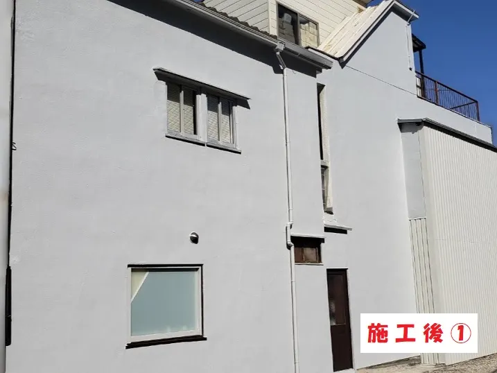 外壁塗装工事－大阪市北区 Ｉ様・Ｏ様 店舗：施工事例246（施工後）