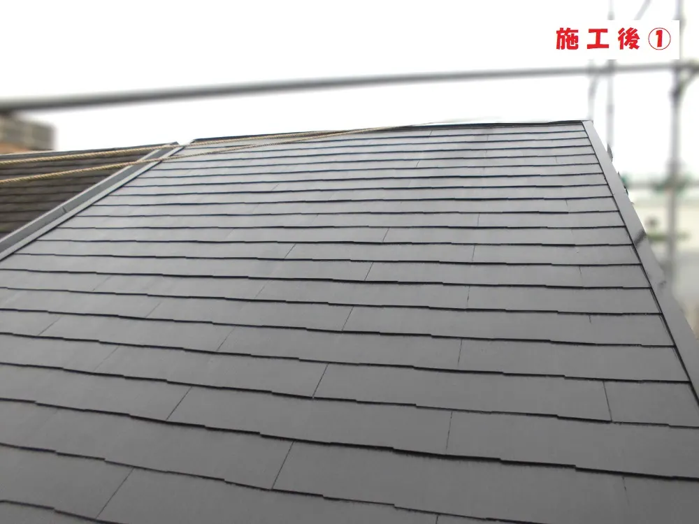 大阪市淀川区 Ａ様邸の屋根塗装工事・施工後の写真