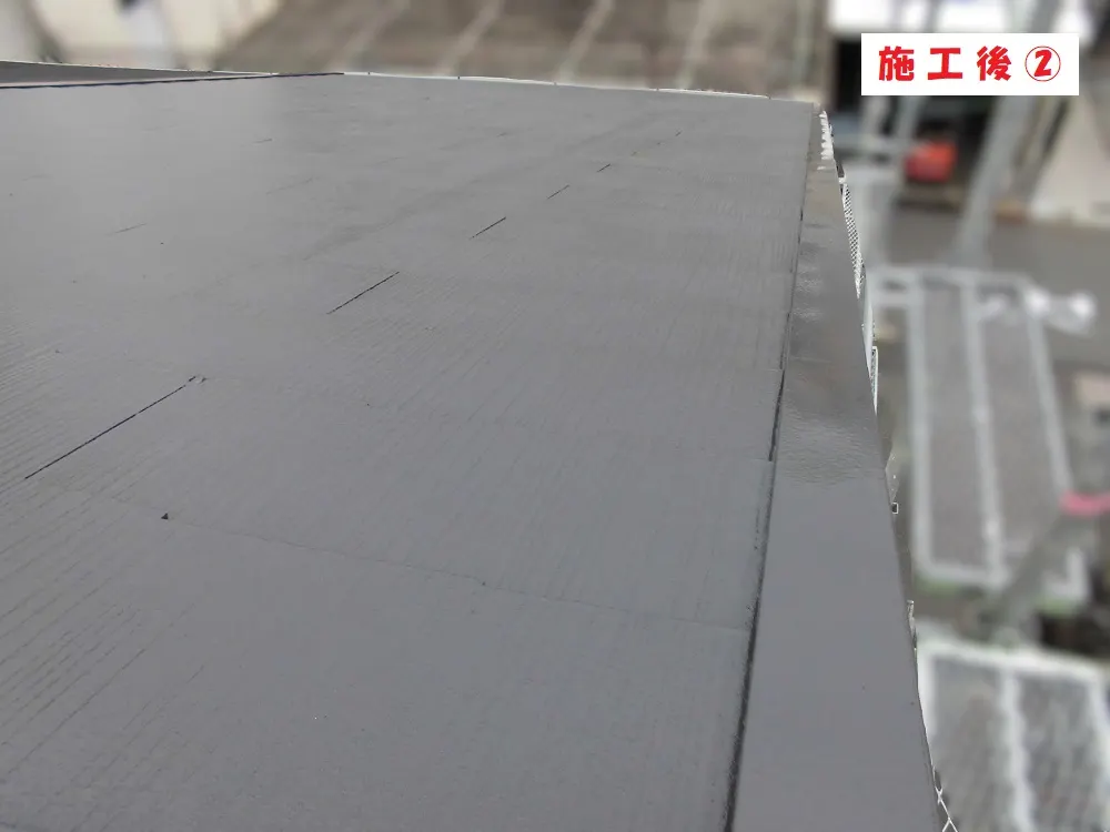 大阪市淀川区 A様邸の屋根塗装工事・施工後の写真2