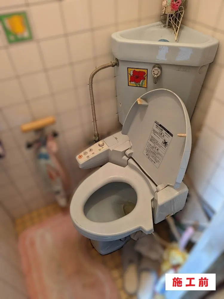 大阪市淀川区 S様邸のトイレリフォーム工事(施工前)