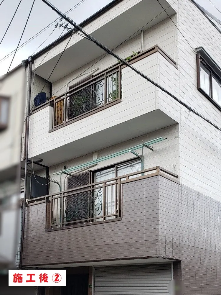 大阪市生野区 Ｋ様邸の外壁塗装工事・施工後の写真2