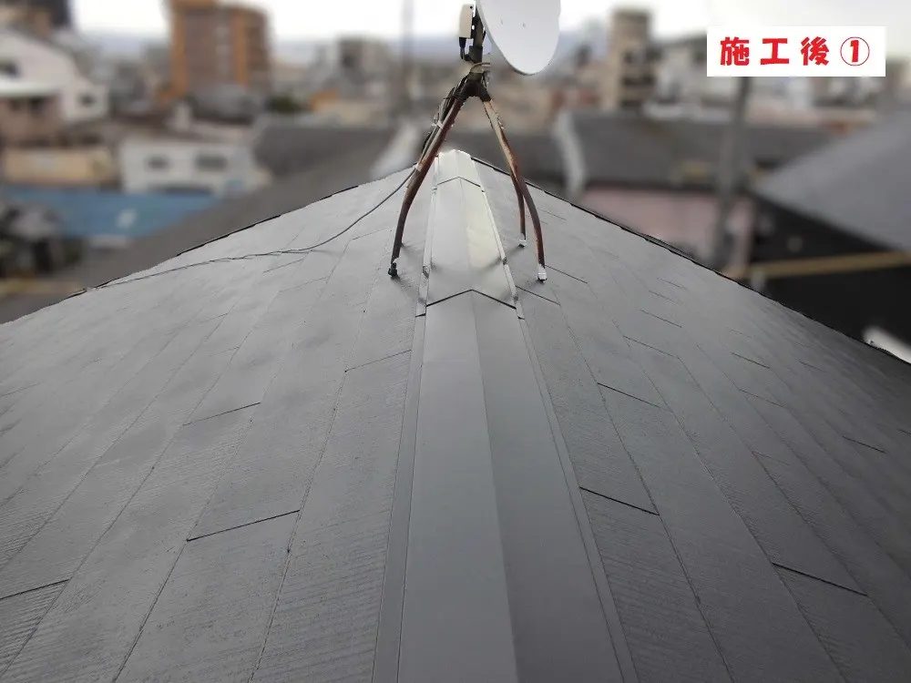 屋根塗装工事－大阪市鶴見区 Ｙ様邸②：施工事例268（施工後）