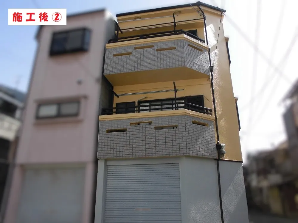 大阪市鶴見区 Ｙ様邸の外壁塗装工事・施工後の写真2